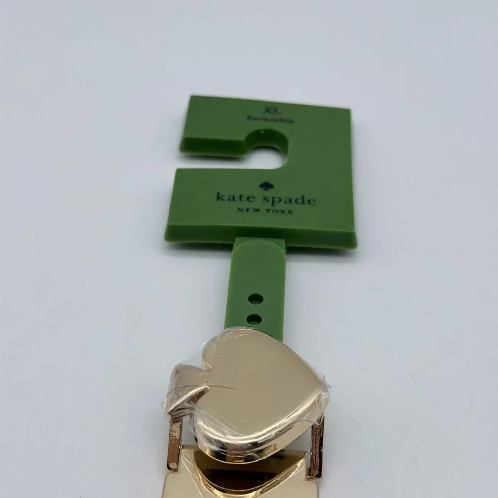 NWT Kate Spade Reversible Calf Leather Animal Print Belt XL